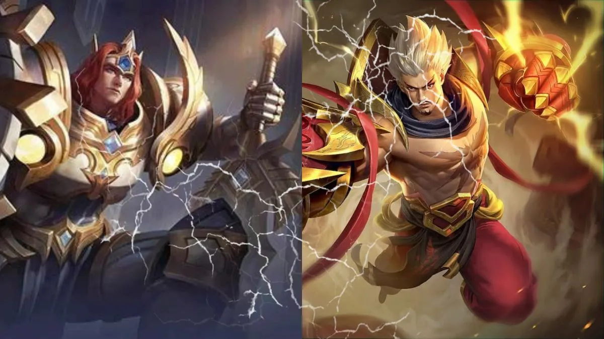 Hero Tigreal Combo dengan Hero Gatotkaca di Mobile Legends