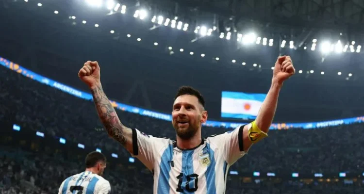 Messi Meraih Medali Emas Pertama Argentina di Olimpiade 2024