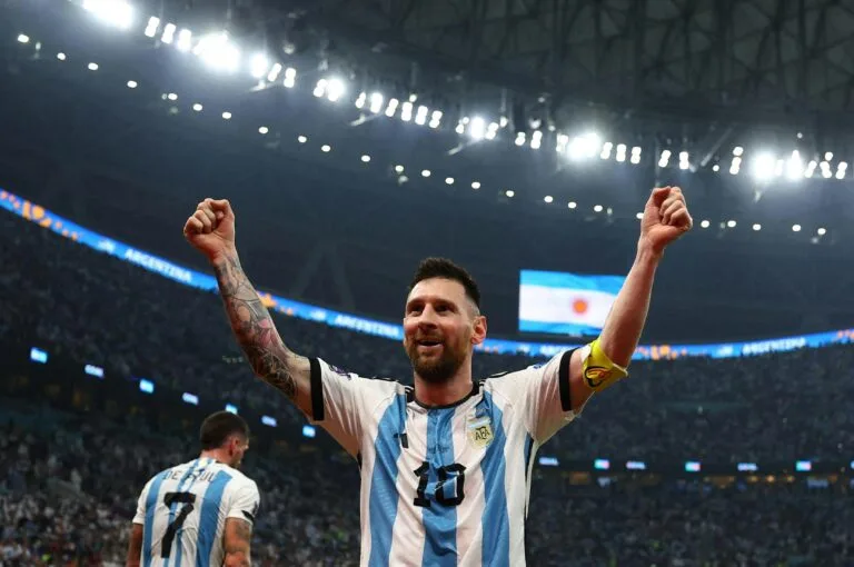 Messi Meraih Medali Emas Pertama Argentina di Olimpiade 2024